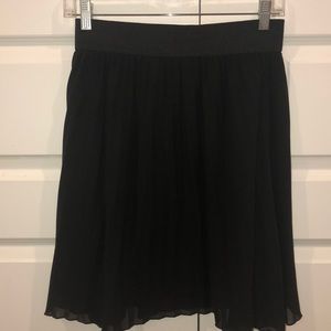 Black A Line skirt
